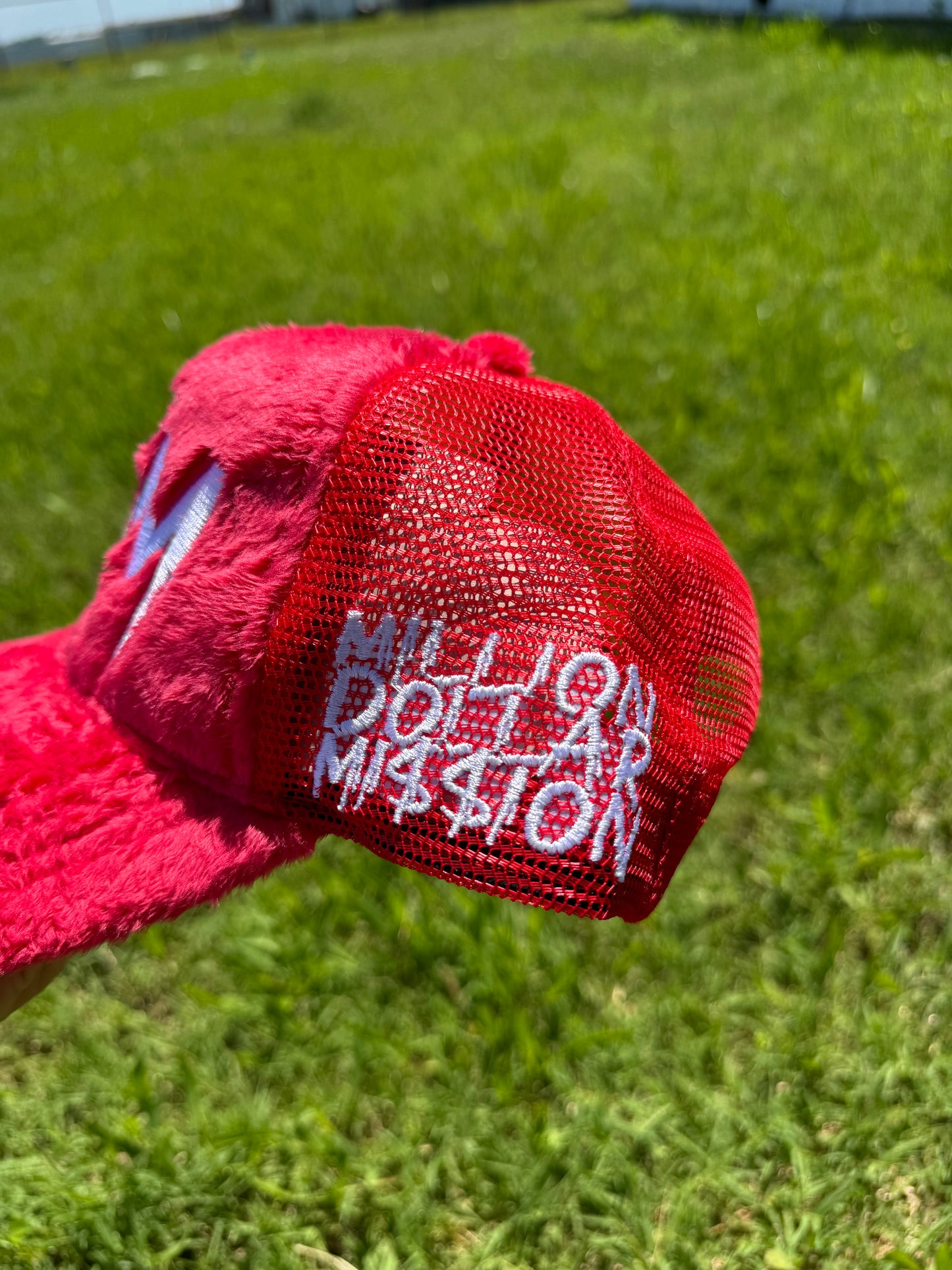 Cherry Trucker Hat