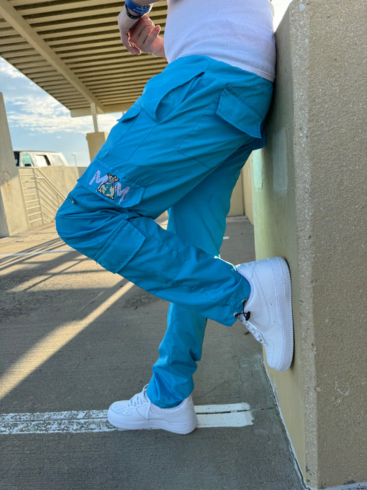 “Aqua Blue” 360 Zip Cargo