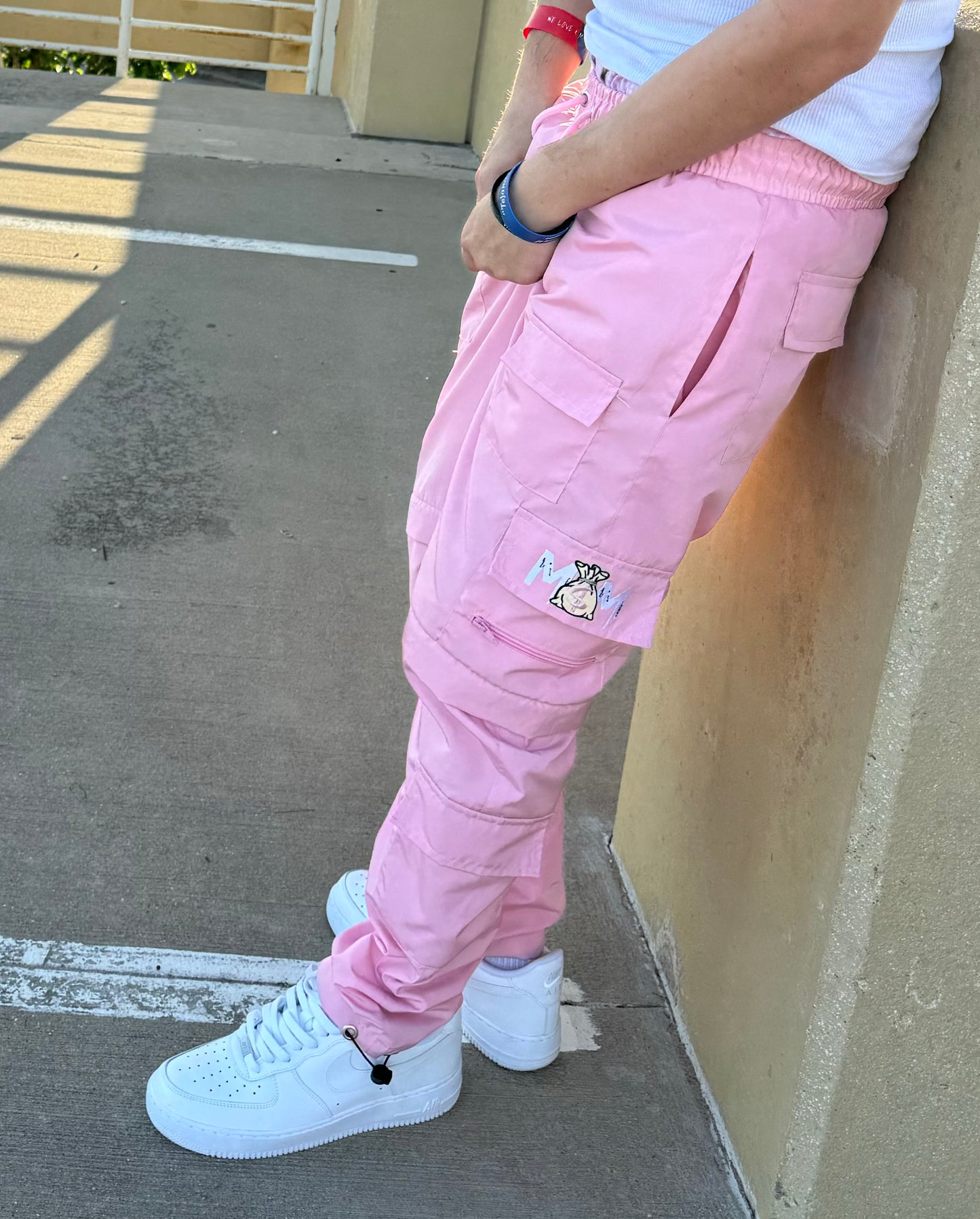 “Cotton Candy” 360 Zip Cargos